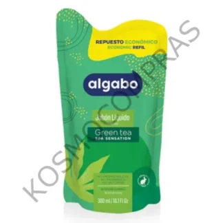 algabo jabon liquido green tea doypack 300ml