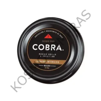Pomada Cobra Lustra y Brilla negro de 30mL