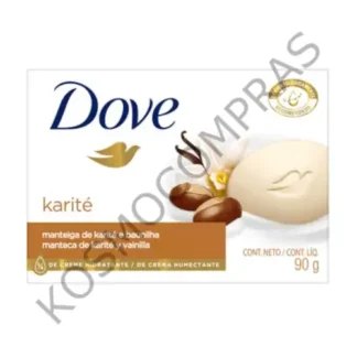 dove jabon karite vainilla 90g