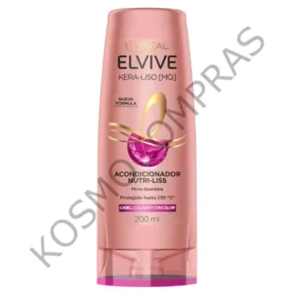 acondicionador elvive kera liso 200ml