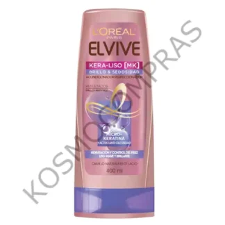 acondicionador elvive kera liso 400ml