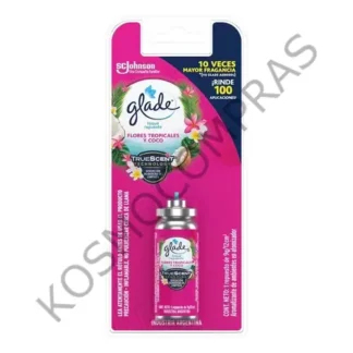 Toque Repuesto Glade Flores Tropicales y Coco de 12mL