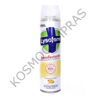 Aromatizante de Ambiente Lysoform en Aerosol Limon de 360mL