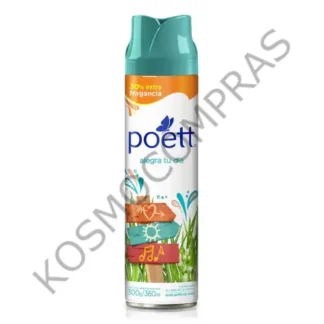 Aromatizante de Ambiente Poett en Aerosol alegra tu día de 360mL