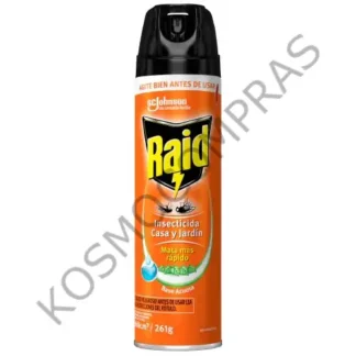 Insecticida Raid Mata casa jardin de 380mL