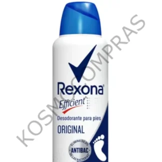 Desodorante para pies Rexona Efficient original aerosol 153 ml