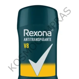Antitranspirante desodorante Rexona V8 en barra 50 g