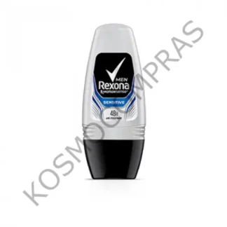 Desodorante antitranspirante v8 roll-on Rexona men 50 ml sensitive