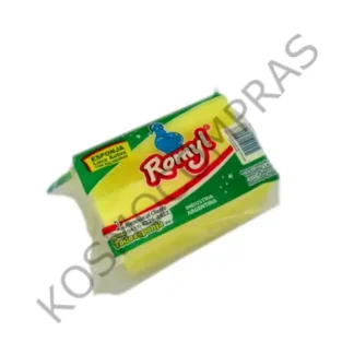 Esponja Romyl Lava Auto acanalada