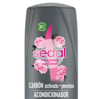 Acondicionador carbón activado y peonias Sedal 190 ml