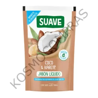 suave doypack jabon coco manos liquido