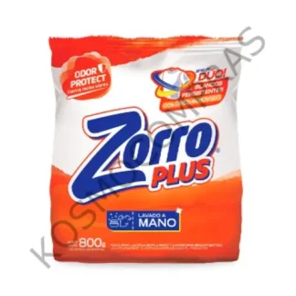 zorro polvo mano plus 800g
