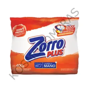 zorro polvo mano plus 400g