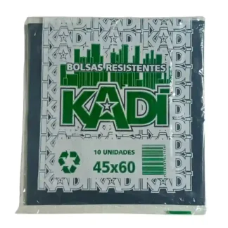 Kadi bolsas 45x60 10u