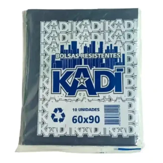 Kadi bolsas 60x90 10u