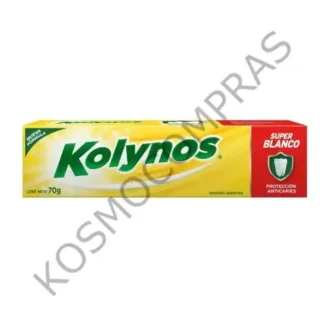 Pasta Dental Kolynos Super Blanco Protección Anticaries de 70g