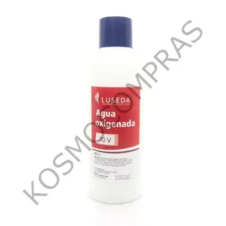luseda agua oxigena 1l 20 volúmenes crema oxidante