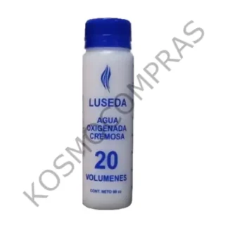 Crema de Agua Oxigenada Luseda Oxidante de 90ml 90cc de 20 Volúmenes