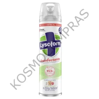 Aromatizante de Ambiente Lysoform en Aerosol fragancia de bebe de 360mL
