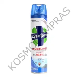 Aromatizante de Ambiente lysoform en Aerosol montaña aire de 360mL
