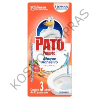 pato adhesivo inodoro 3 unidades x3