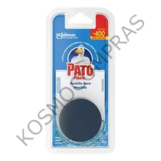Bloque Pastilla para Mochila de Inodoro Pato Purific de 40g