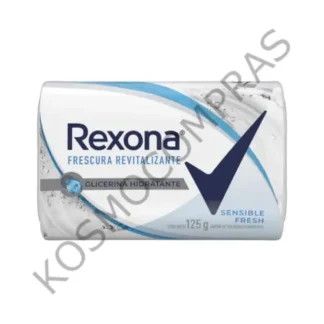 Jabón en barra Rexona sensible fresh 125 g