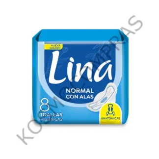 Toallas Higiénicas Femeninas Lina Normal 8