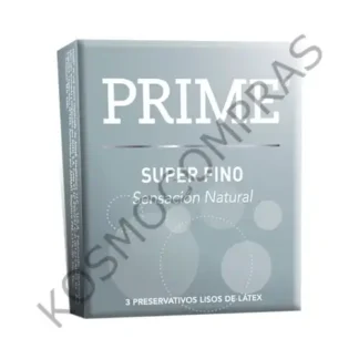 Preservativos Prime Super Fino Sensación Natural