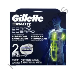 gillette mach3 repuestos x2