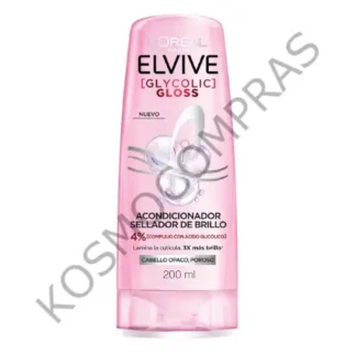 Acondicionador Elvive Glycolic Gloss de 220mL