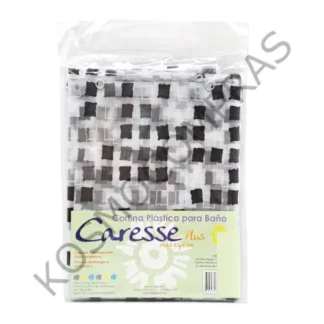 Cortina de Baño Caresse para Ducha estampado de Mayor Espesor