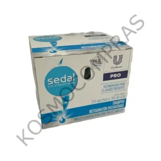 sedal shampoo x24 sobres caja