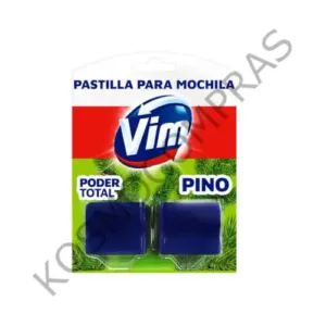 Vim Bloque para Mochila de Inodoro pack de 2 unidades pino