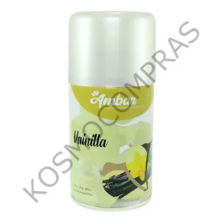 Aromatizante de Ambientes Ambar Fragancia vainilla en Aerosol de 280mL