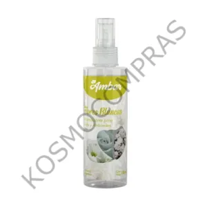 Aromatizador de Ambientes y de Telas Ambar Perfumina flores blancas de 150mL