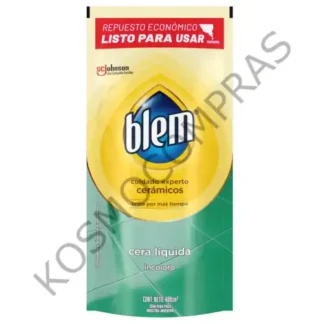 Cera Líquida para Pisos Blem Cerámicos Incoloro de 400mL