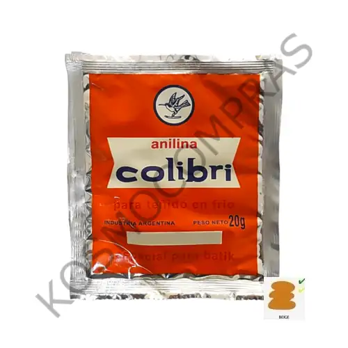 Anilina Colibrí color beige de 20g