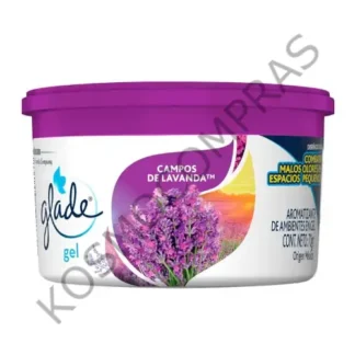 Lata de Gel Aromatizante Glade Lavanda de 70g