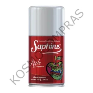 Aromatizante de Ambientes Saphirus Fragancia apple en Aerosol de 280mL
