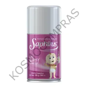 Aromatizante de Ambientes Saphirus Fragancia cony en Aerosol de 280mL