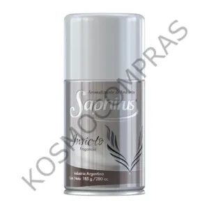 Aromatizante de Ambientes Saphirus Fragancia invicto en Aerosol de 280mL
