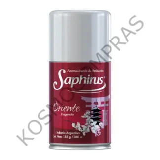 Aromatizante de Ambientes Saphirus Fragancia oriente en Aerosol de 280mL