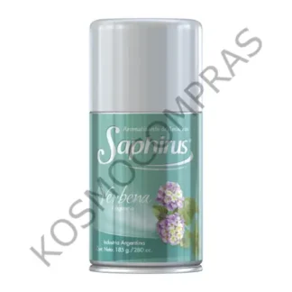 Aromatizante de Ambientes Saphirus Fragancia verbena en Aerosol de 280mL