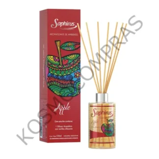 Aromatizante de Ambientes Saphirus Difusor Fragancia apple de 125mL
