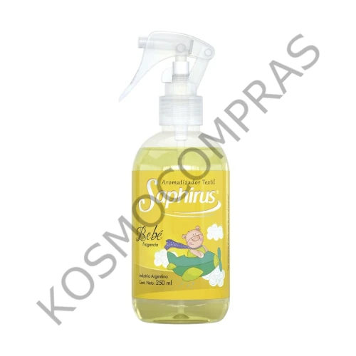 Aromatizador Textil Saphirus Perfumina Fragancia bebé de 250mL