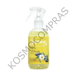 Aromatizador Textil Saphirus Perfumina Fragancia flores blancas de 250mL