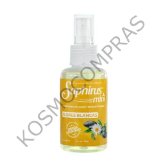 Mini Aromatizador Textil Saphirus Perfumina Flores Blancas de 60mL