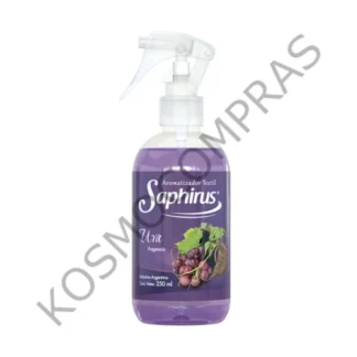 Aromatizador Textil Saphirus Perfumina Fragancia uva de 250mL