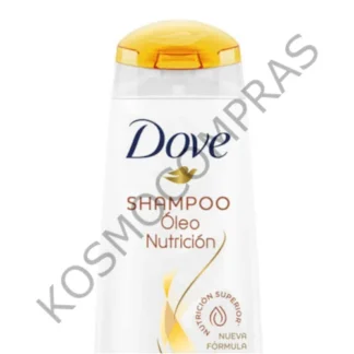 Shampoo Dove óleo nutrición 200 ml